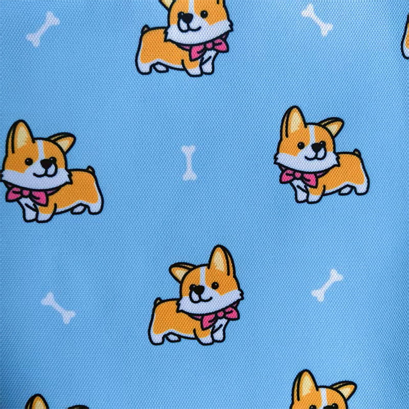 Tela de lienzo de poliéster estampada de 10 oz