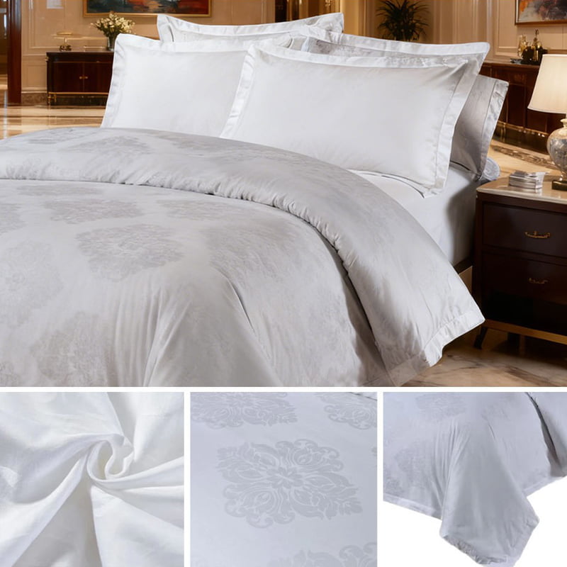 Tela de cama de hotel satinada Big Jacquard