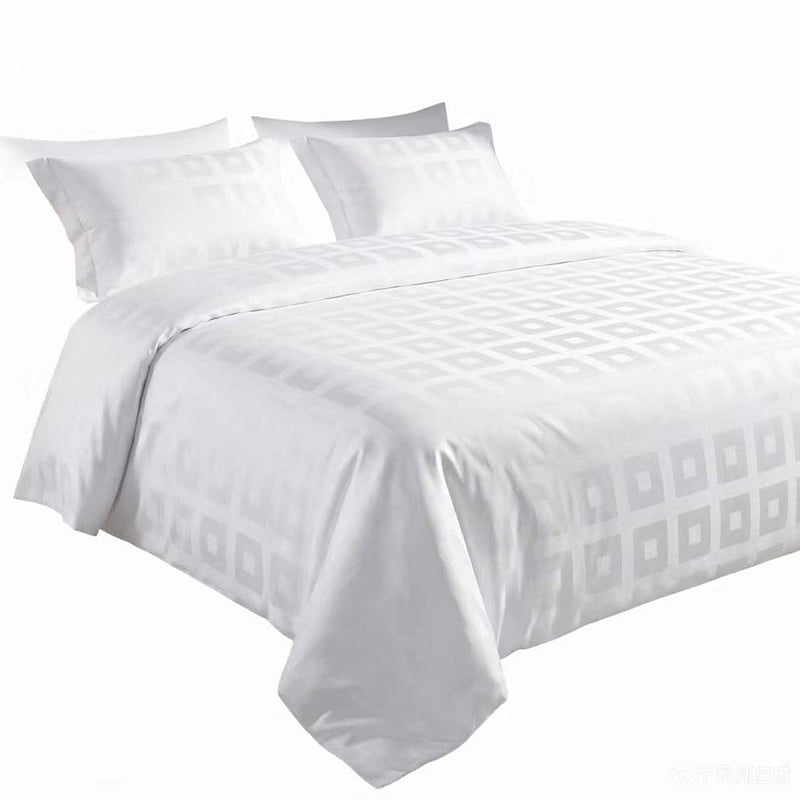 Tela de cama de hotel Diamond Jacquard